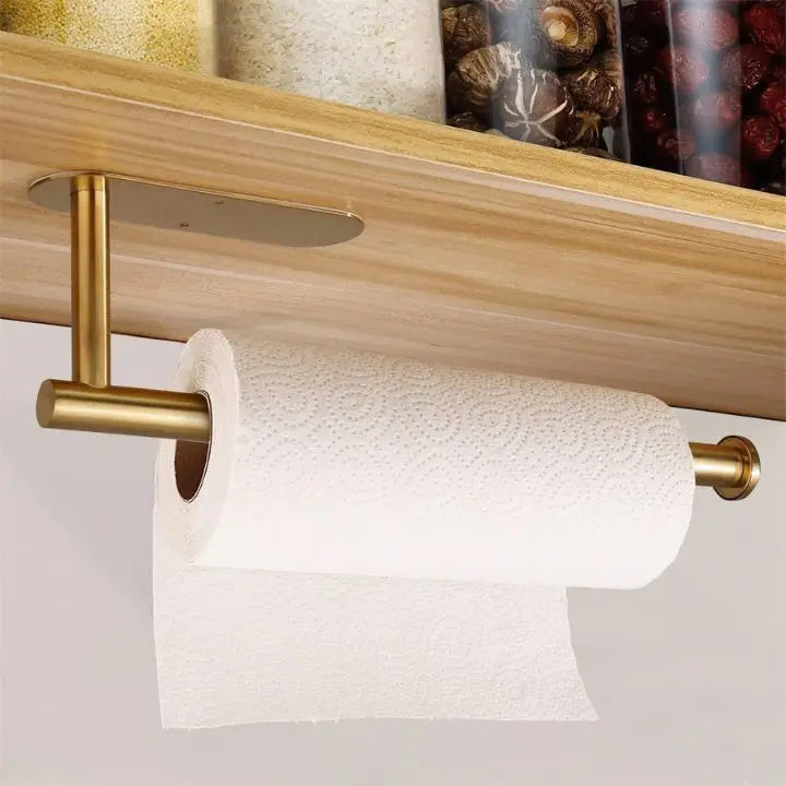 Chic Wall-Mounted Paper Towel Holder for Clutter-Free Spaces