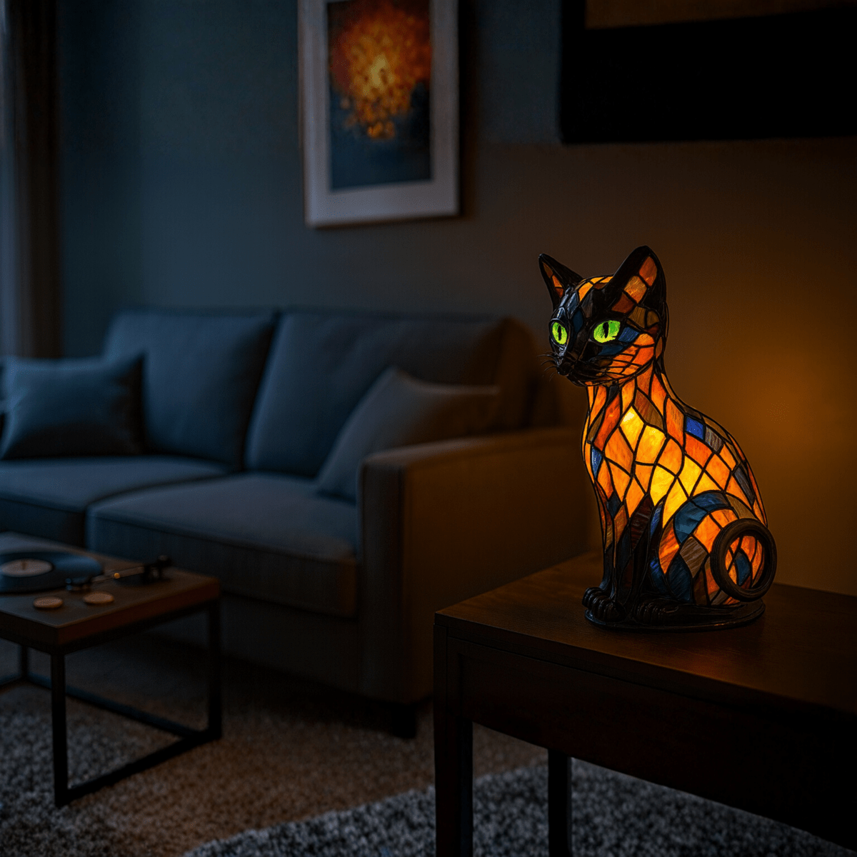 Purrfect Glow – Touch-Controlled Cat-Shaped LED Night Light