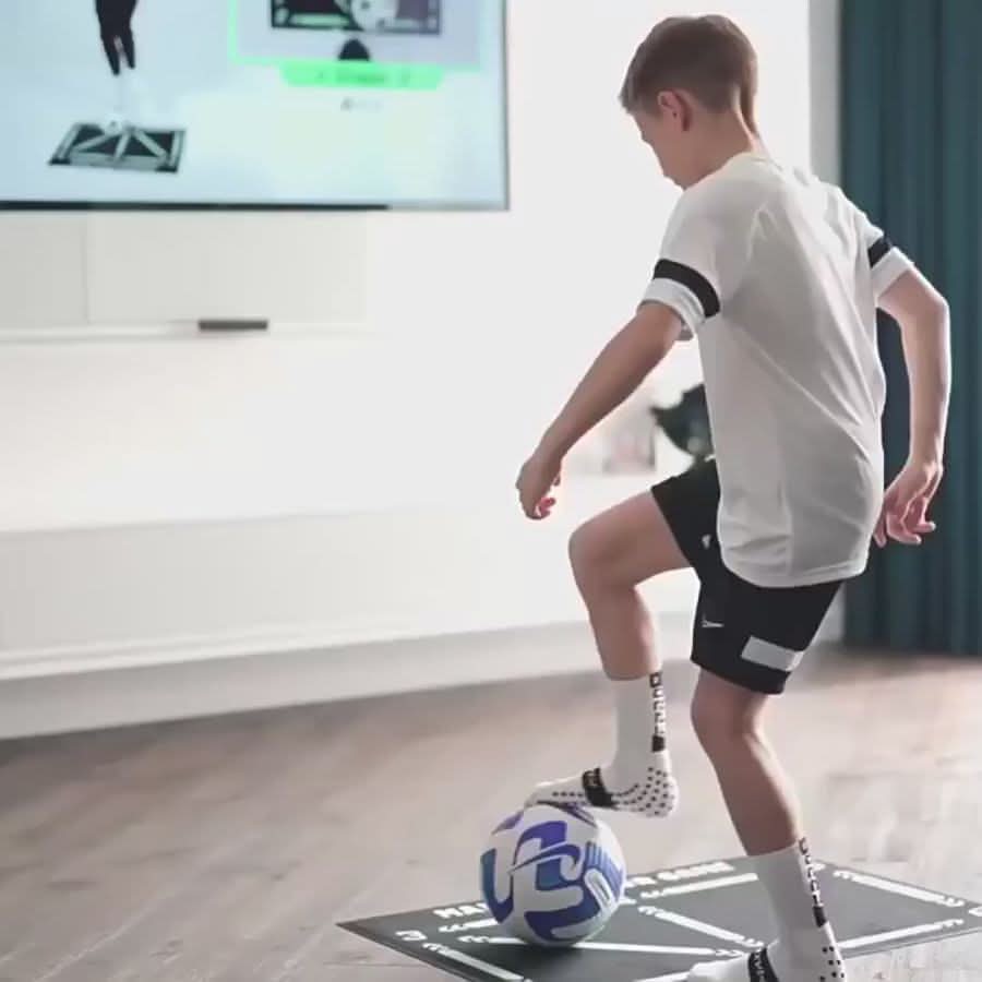 Footwork Pro – Non-Slip Soccer Training Mat for Skill Mastery