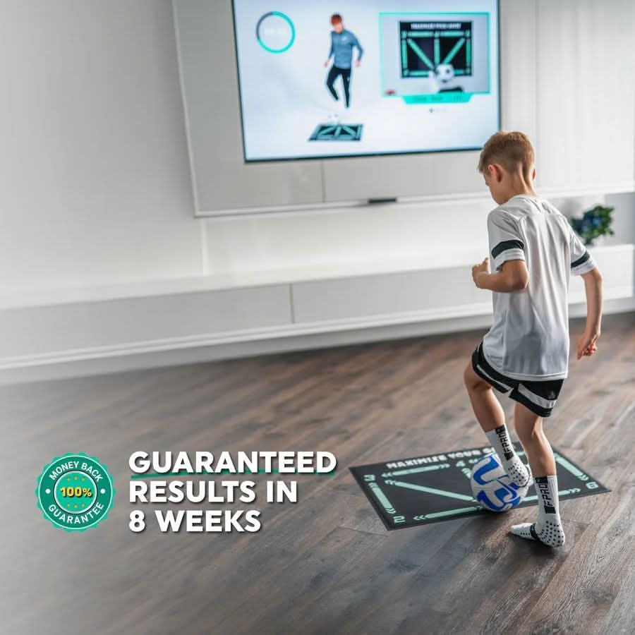 Footwork Pro – Non-Slip Soccer Training Mat for Skill Mastery