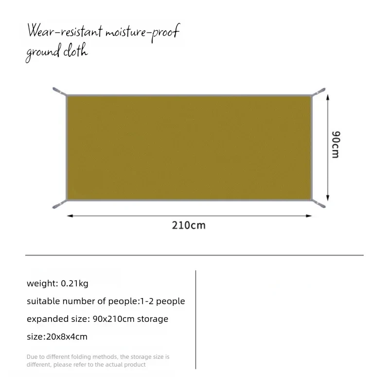 AquaGuard Adventure Mat – Durable Waterproof Camping Pad