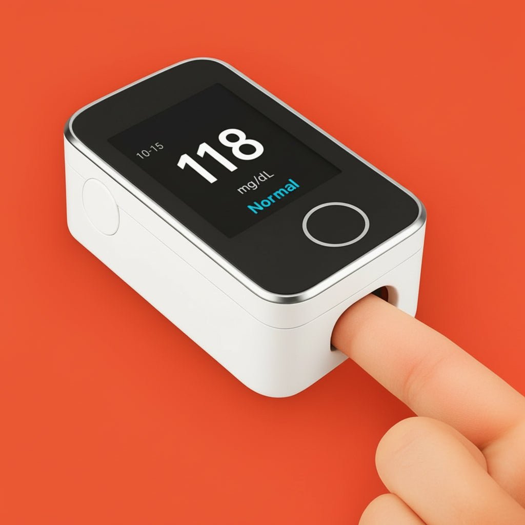 OxySense | Quick and Easy Finger Oxygen Monitor for Home Use
