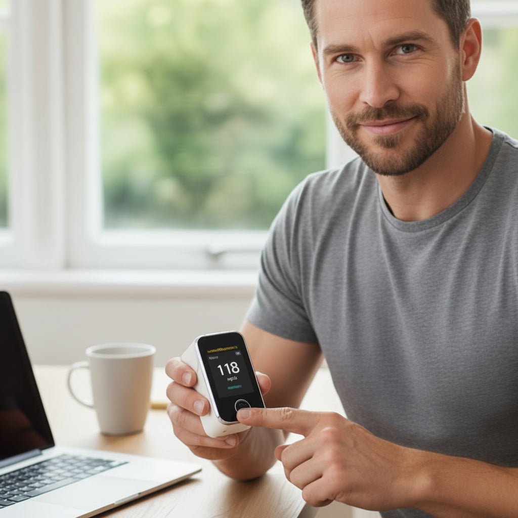 OxySense | Quick and Easy Finger Oxygen Monitor for Home Use