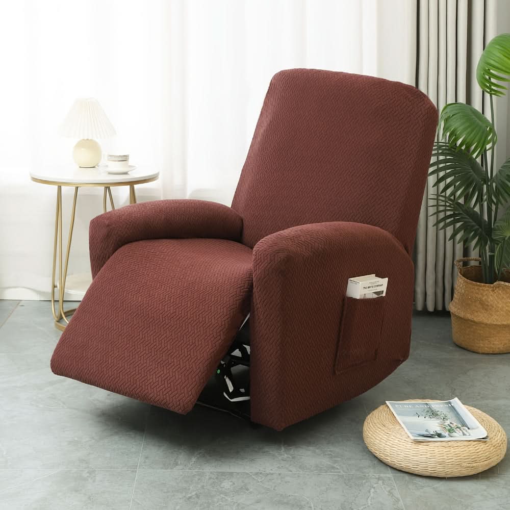ComfortGuard – Stylish Recliner Cover with Handy Storage Pocket