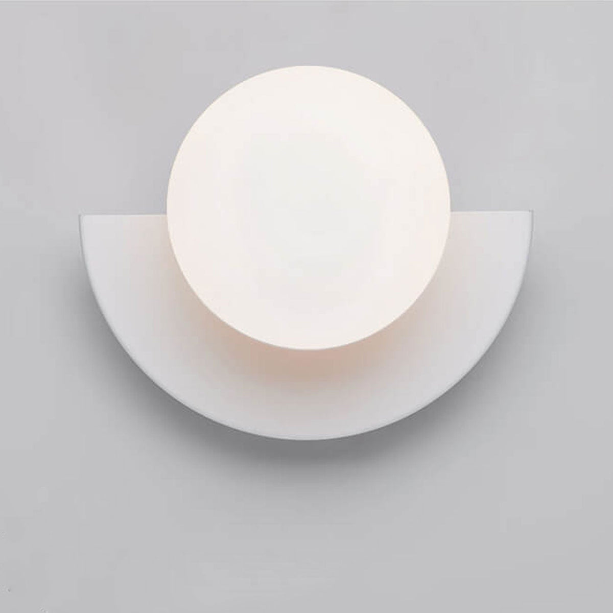 Vibrant Sphere Wall Light | Contemporary Glass Elegance
