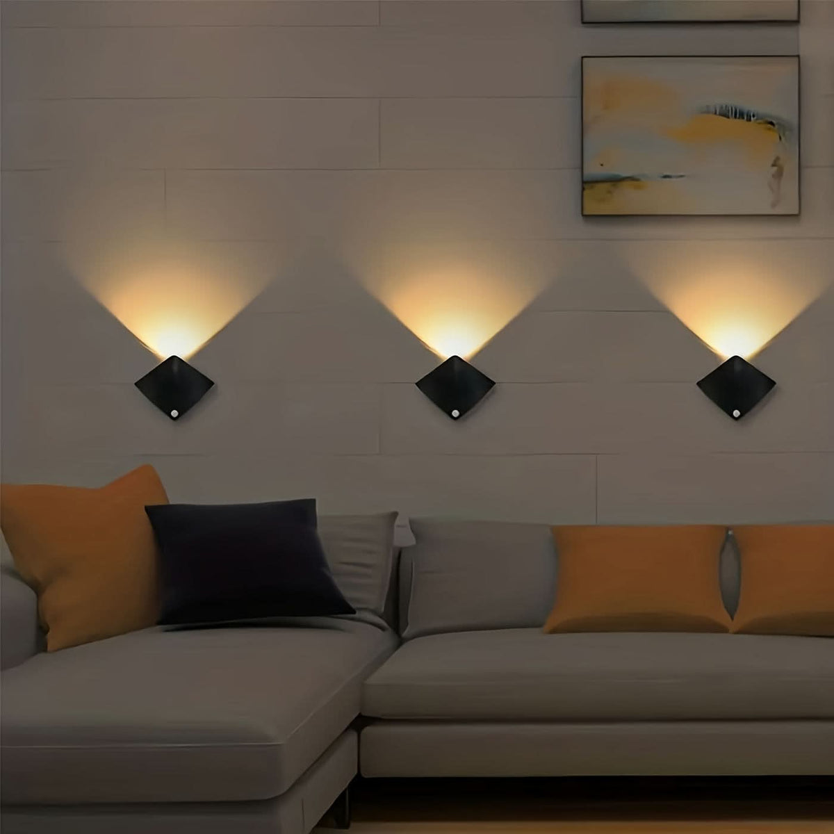 Smart Motion-Activated Wall Light for Effortless Illumination