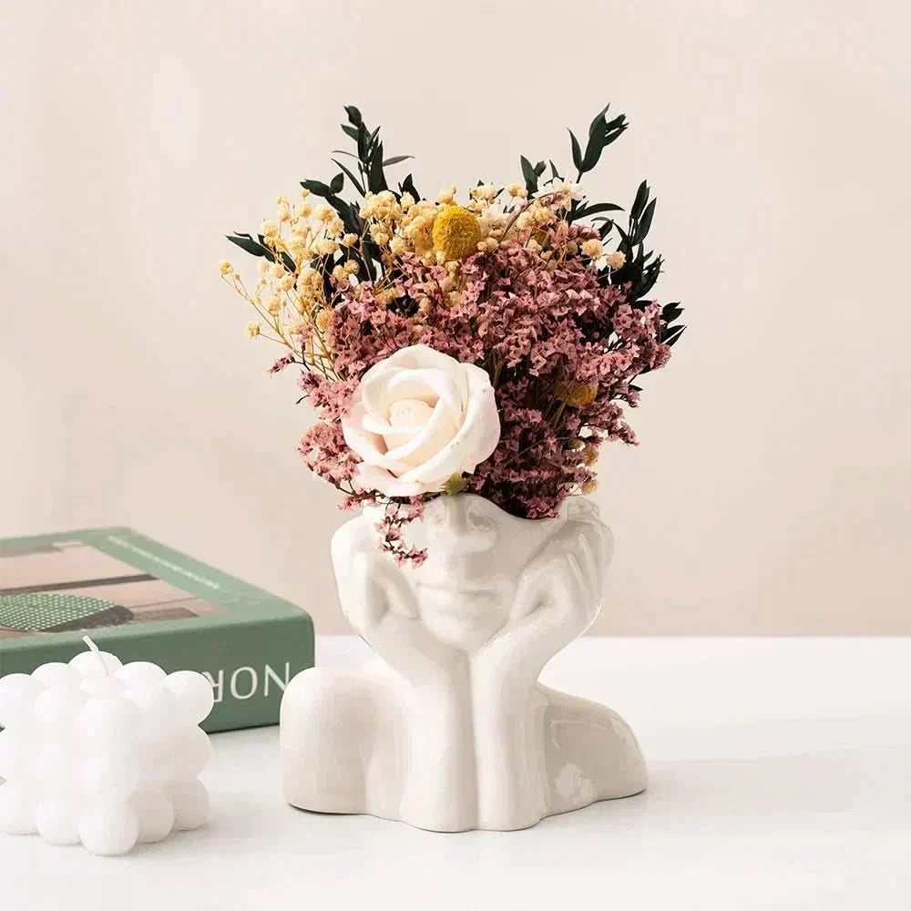 Artistic Ceramic Vase for Striking Home Decor