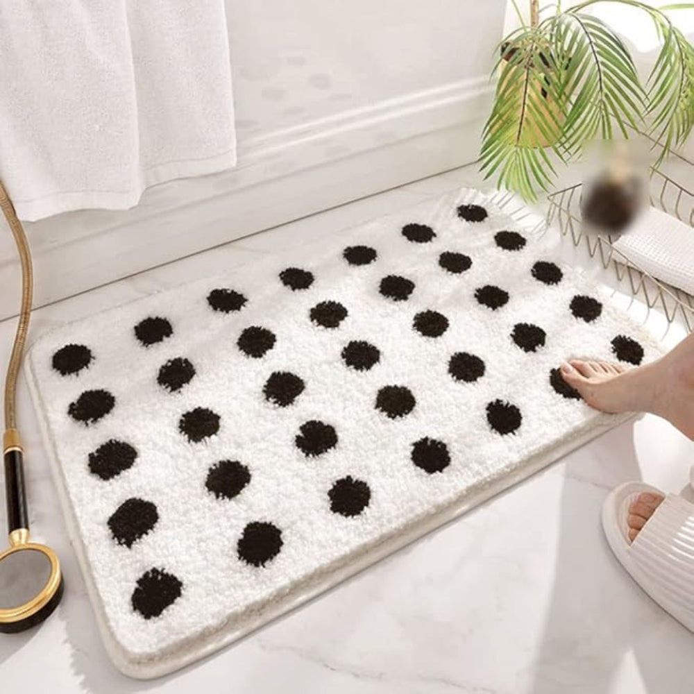 Soft Touch Microfiber Non-Slip Bath Mat for Comfort