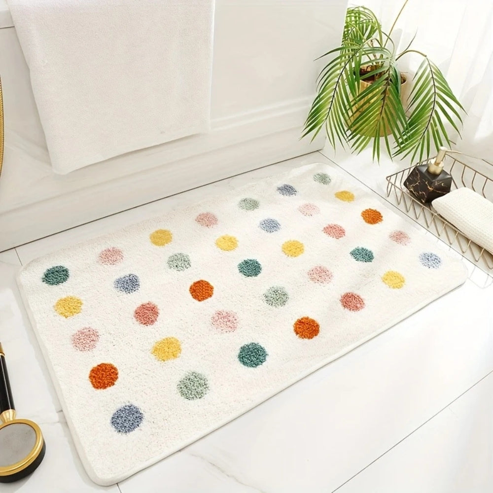 Soft Touch Microfiber Non-Slip Bath Mat for Comfort