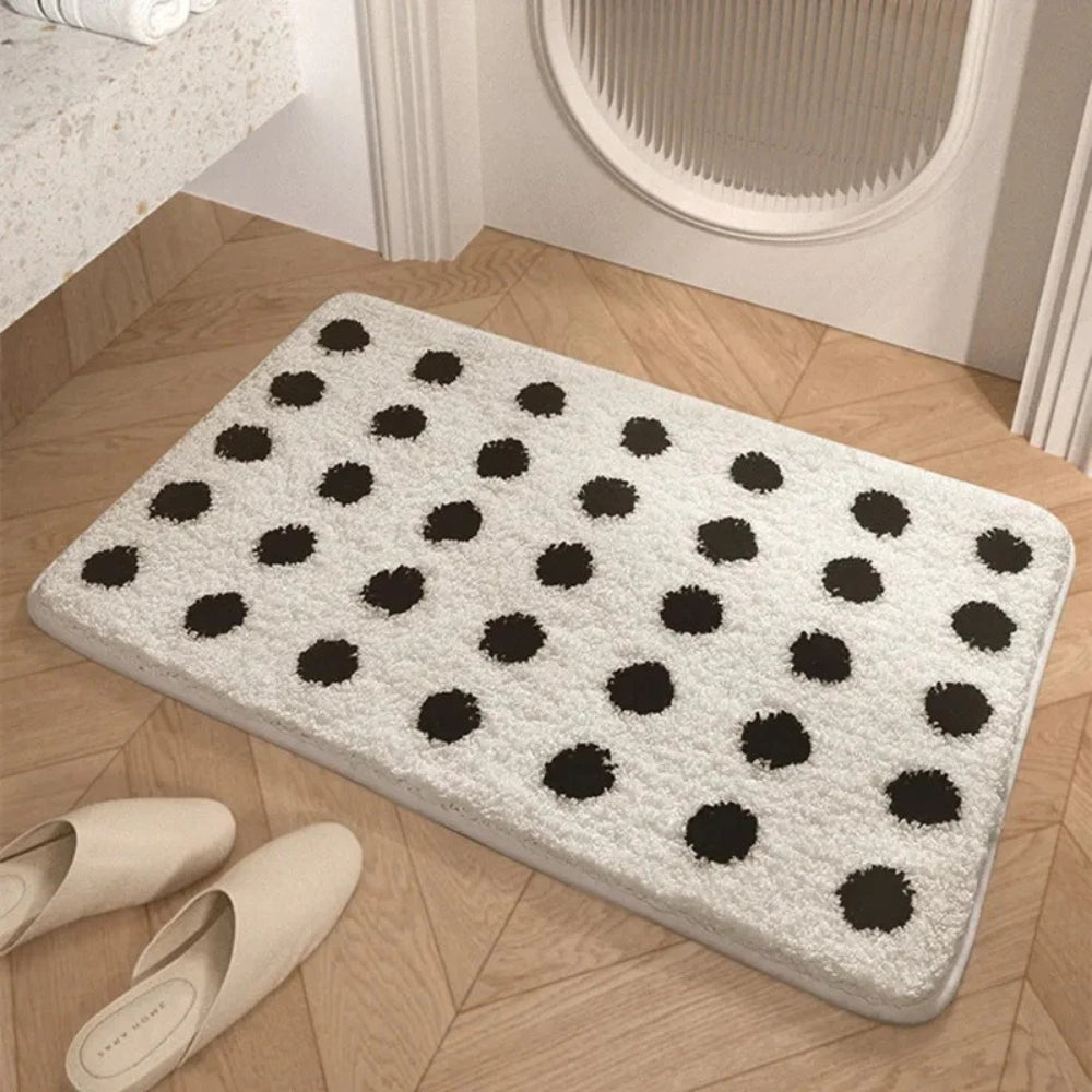 Soft Touch Microfiber Non-Slip Bath Mat for Comfort