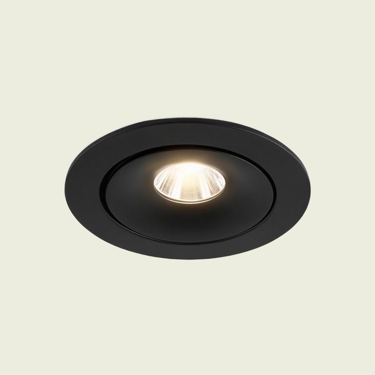 Versatile Recessed LED Spotlight with Adjustable Gimbal