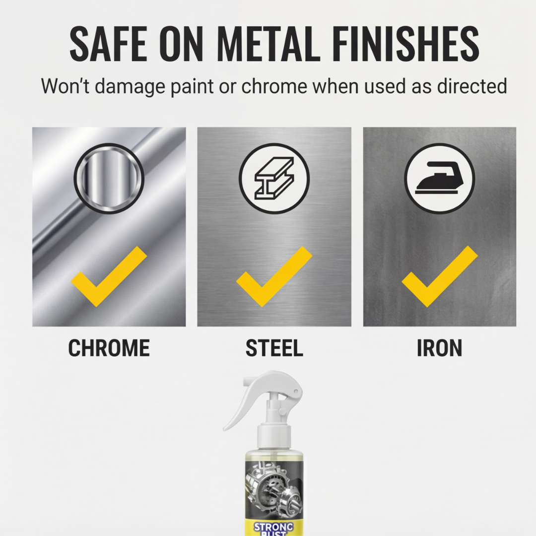 Quick Rust Eraser Spray for Effortless Metal Cleaning