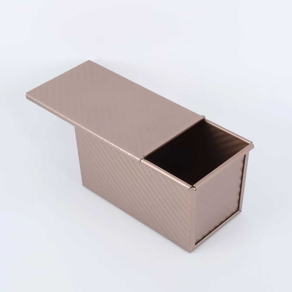 Non-Stick Bakeware Set with Lid - 2 Pieces in Rose Gold