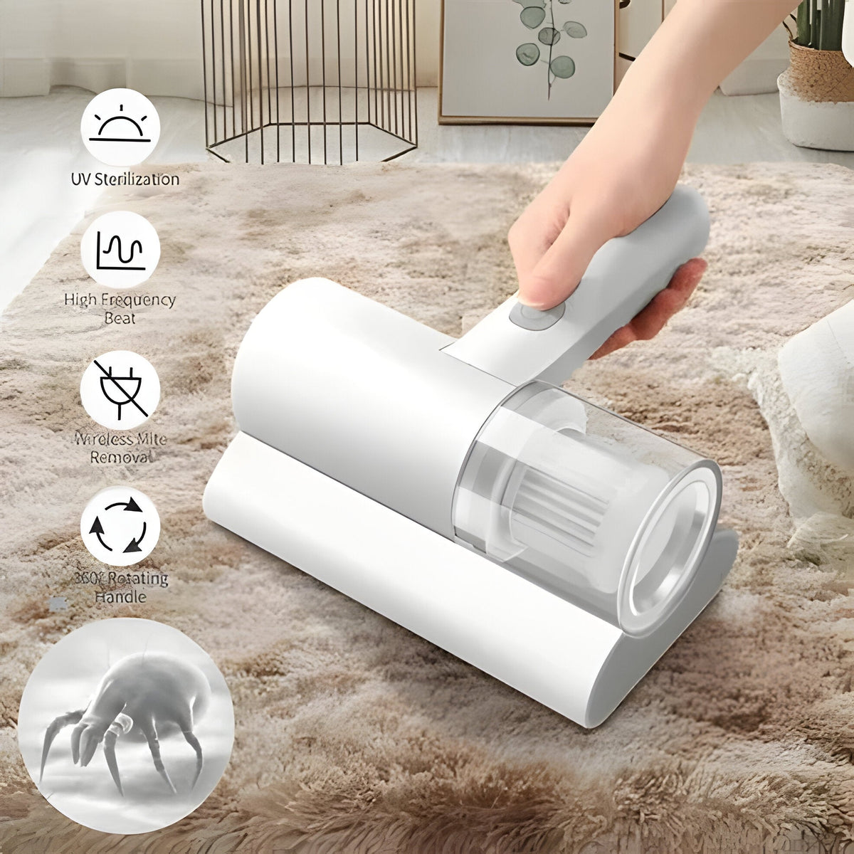 MiteMaster Pro - Advanced Deep Cleaning Vacuum