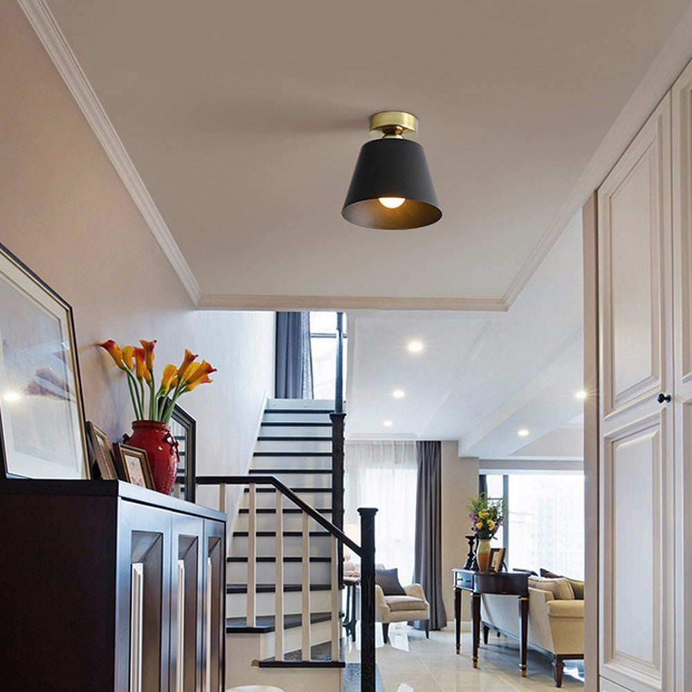 Modern Minimalist Ceiling Light with E27 Base for Home Decor