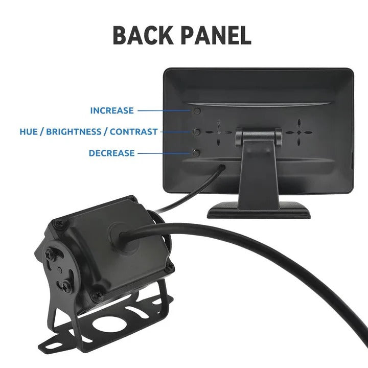 Advanced Wireless Backup Camera with 4.3-Inch Display | 170-Degree View for Safe Parking