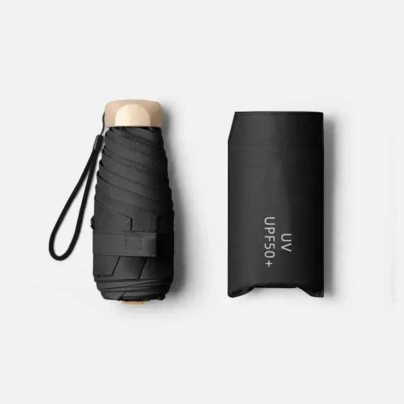 SkyGuard | Compact Travel Umbrella with UV Shield and Windproof Design