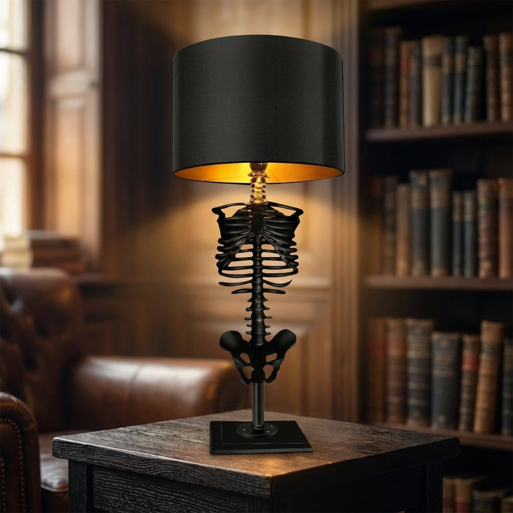Gothic Accent Lamp with Unique Statement Design