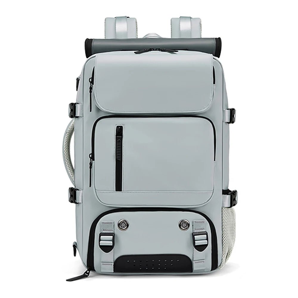VoyagePro Backpack | Waterproof Travel Bag with Charging Port & Shoe Storage