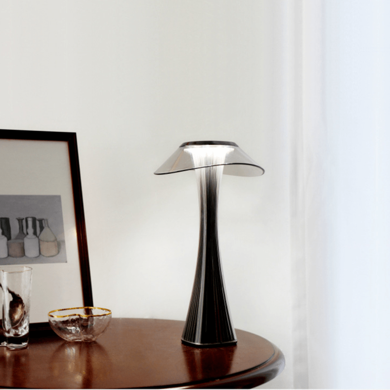 Illuminated Touch-Controlled Acrylic Table Lamp