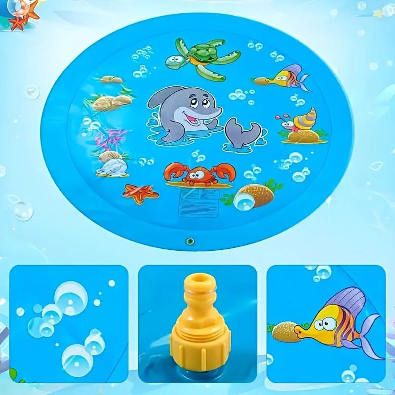 AquaJoy – Ultimate Summer Splash Pad for Family Fun
