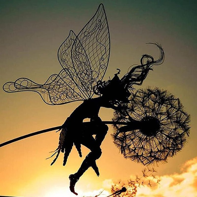 Enchanting Fairy Garden Sculpture – Durable Outdoor Accent