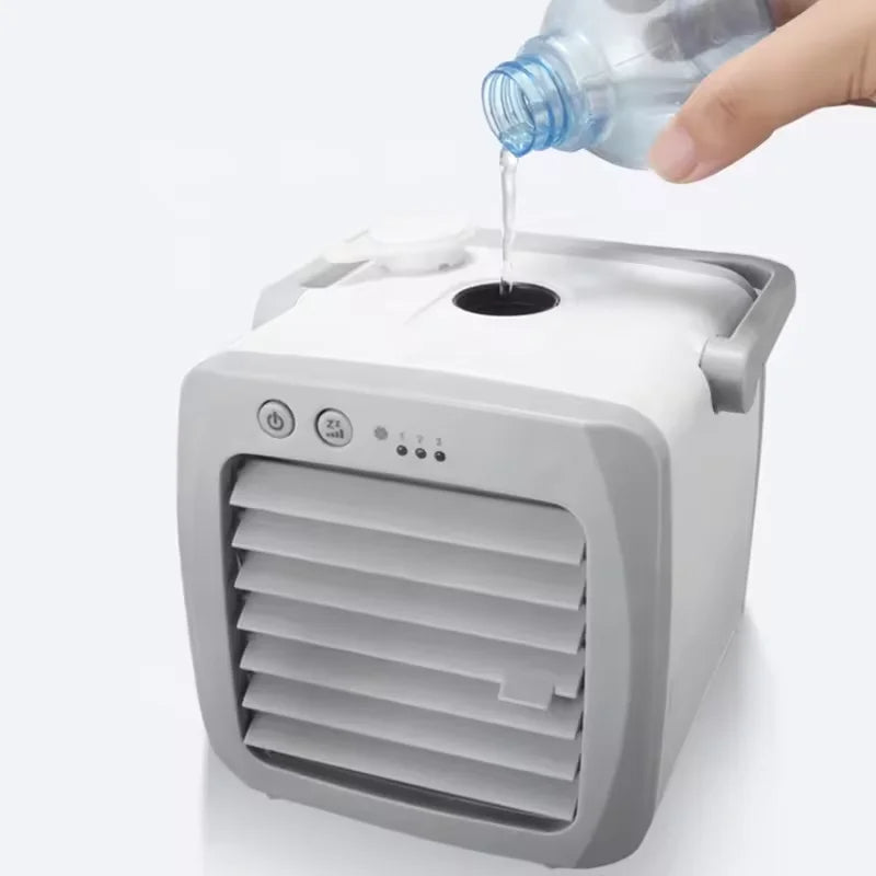 Versatile 4-in-1 Mobile Air Cooler with Humidifier & Purifier