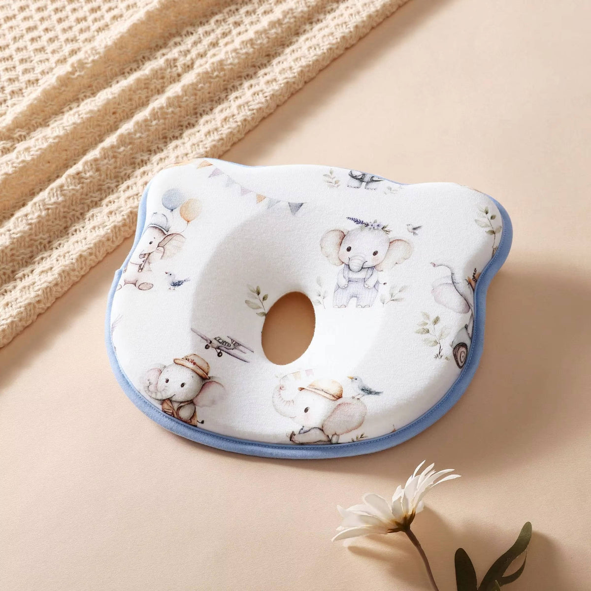 Baby Comfort Cushion - Flat Head Prevention & Moisture Control