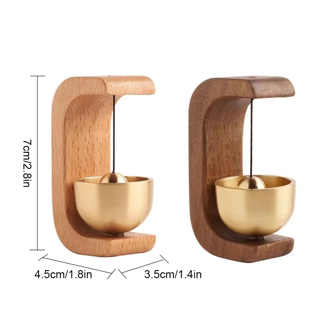 Charming Wireless Doorbell with Rustic Chime Feature