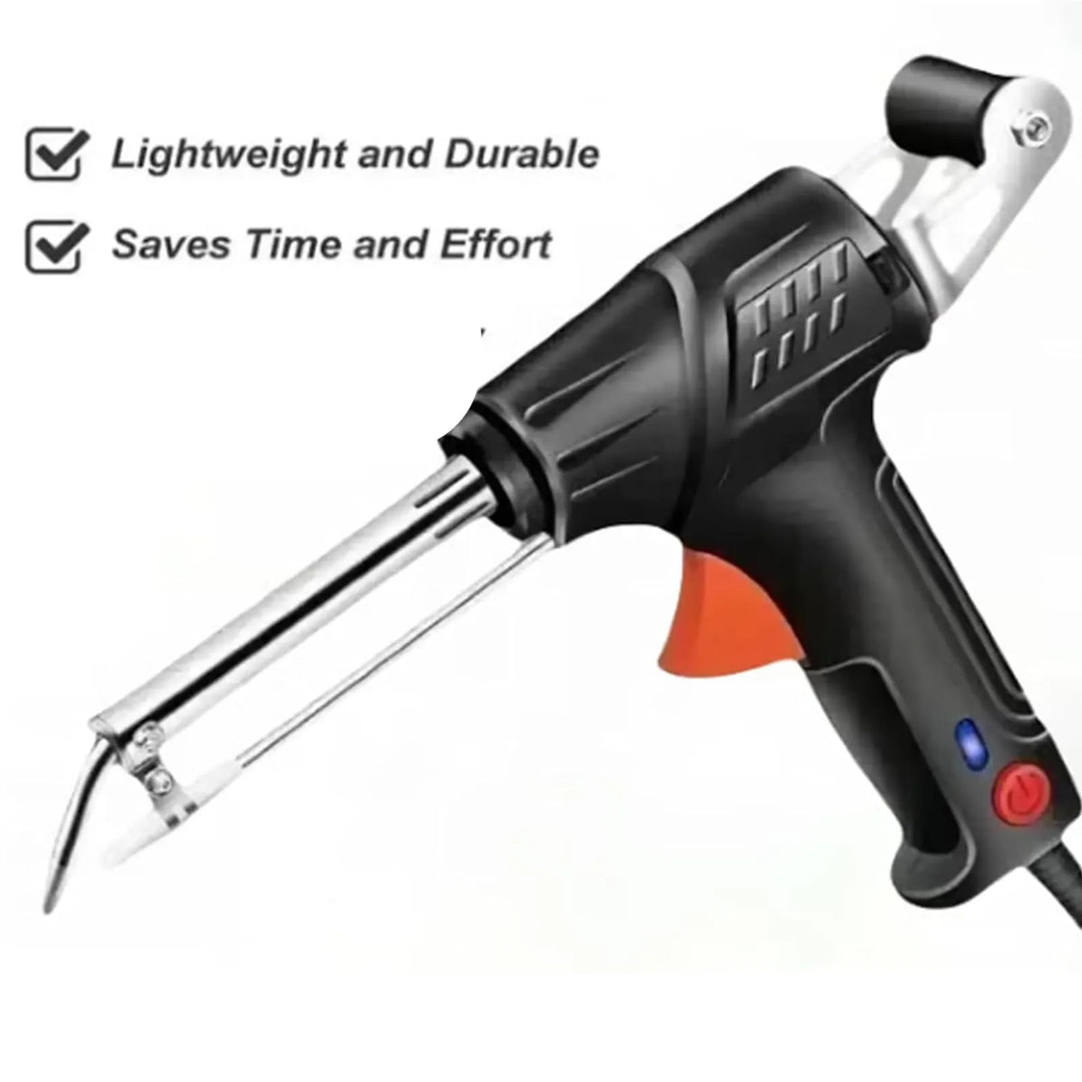 PrecisionPro 60W Adjustable Temperature Soldering Iron – Fast Heating Tool for DIY and Electronics Repairs