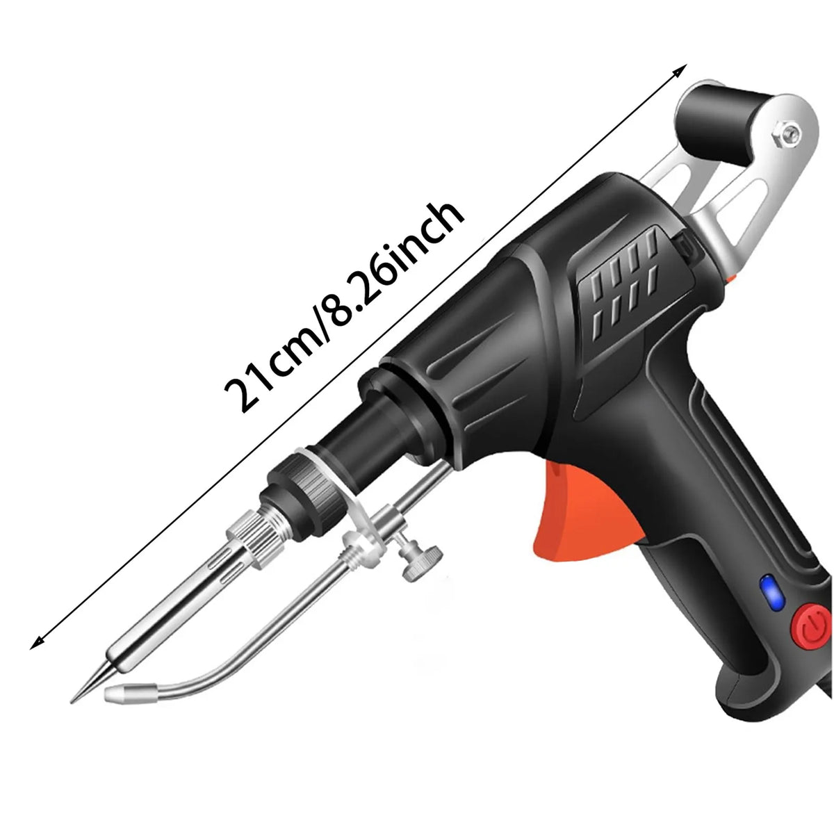 PrecisionPro 60W Adjustable Temperature Soldering Iron – Fast Heating Tool for DIY and Electronics Repairs