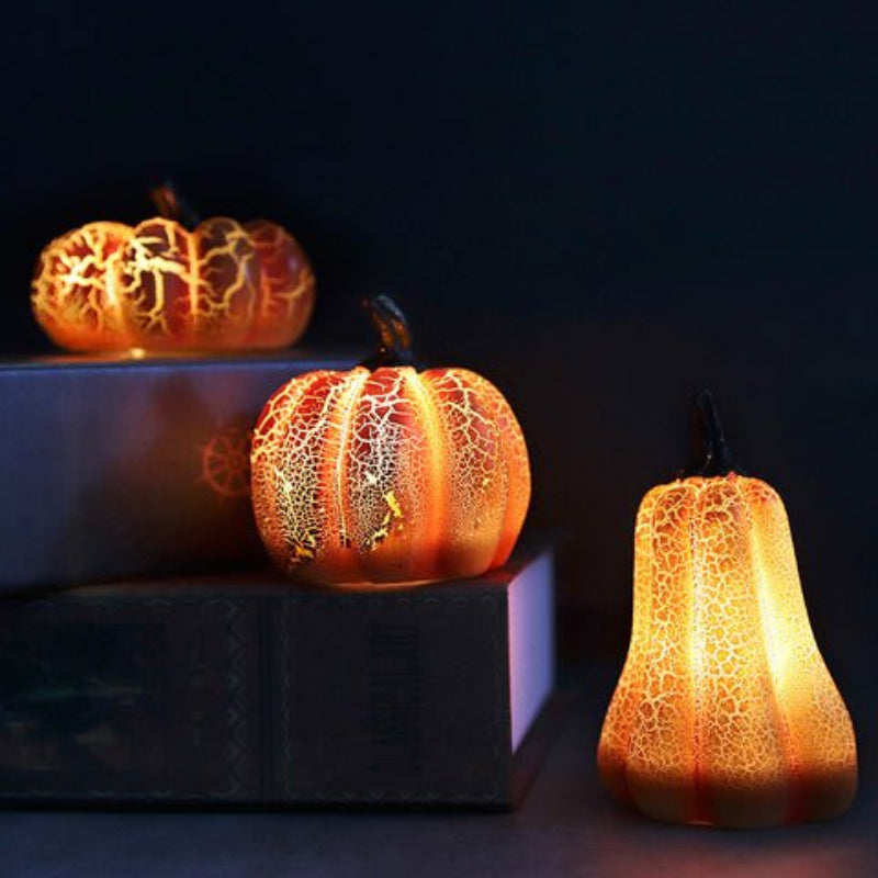 Charming Pumpkin Light, Battery-Powered, Cozy Glow for Home Decor