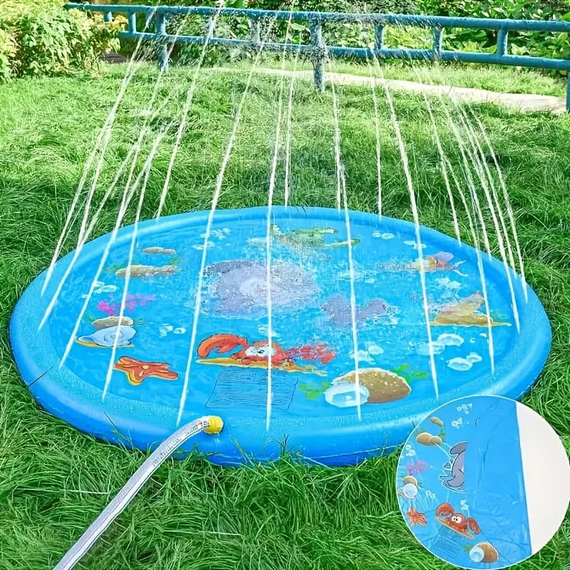 AquaJoy – Ultimate Summer Splash Pad for Family Fun