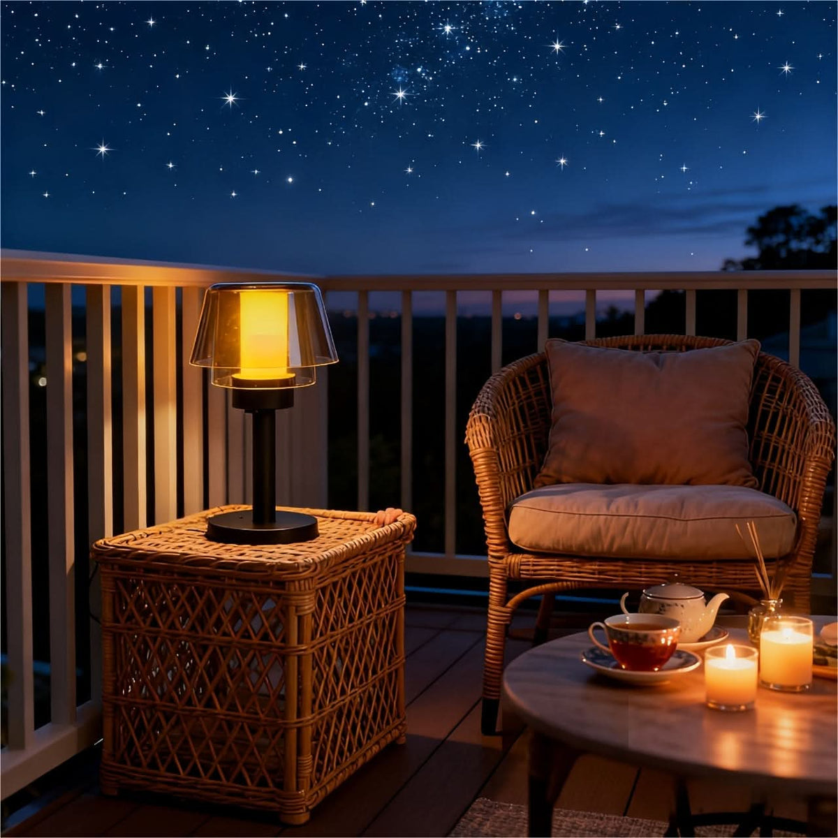 LUMINAIRE – Elegant Solar Flame Light for Outdoor Elegance