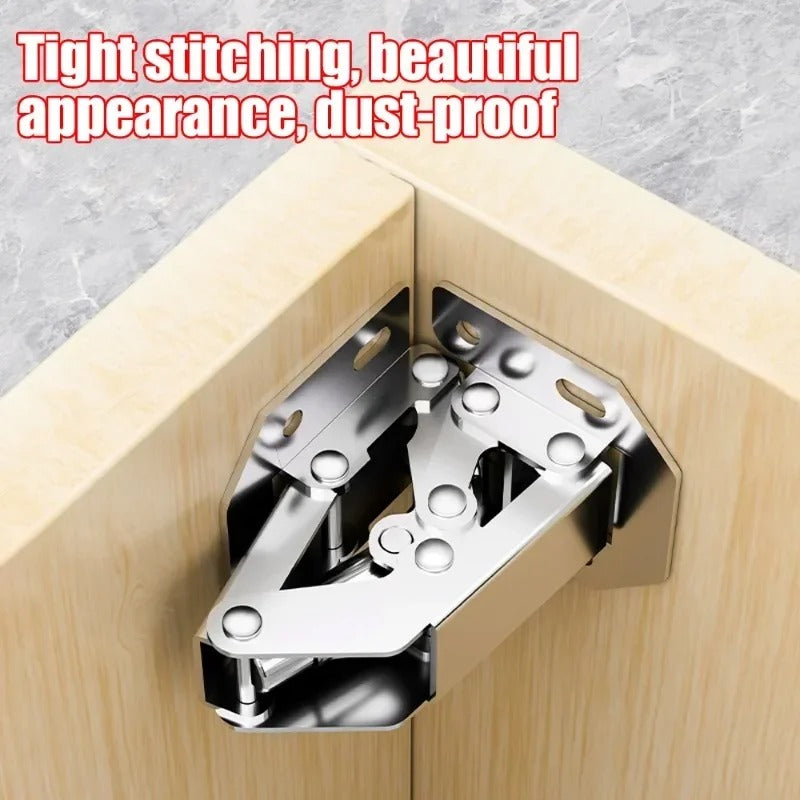 10-Pack Soft-Close Cabinet Hinges for Seamless Functionality