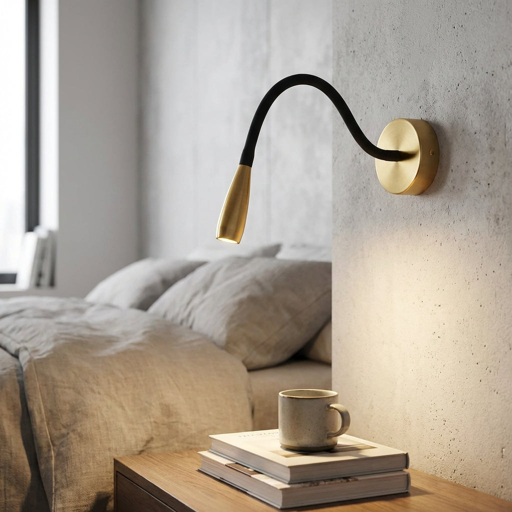 Wall-Mounted Adjustable Light Fixture