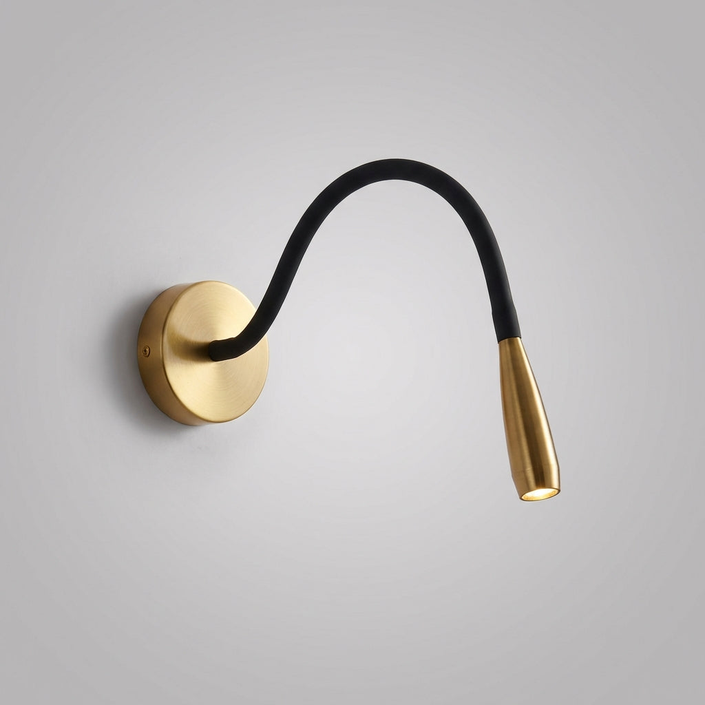 Versatile Wall-Mounted LED Light with Adjustable Arm