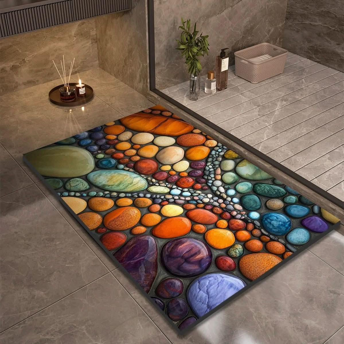 AquaStone – Ultra Absorbent Non-Slip Bath Mat