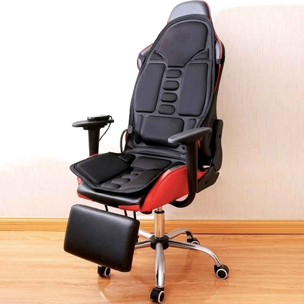 Relaxation Haven | Customizable Heated Massage Seat Cushion