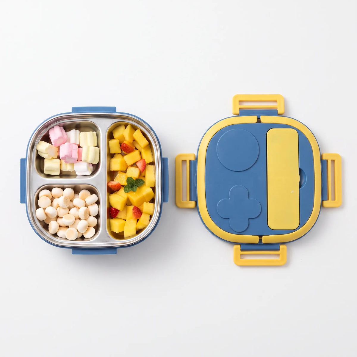 Childrens Bento Box with Compartments for Easy Meal Organization