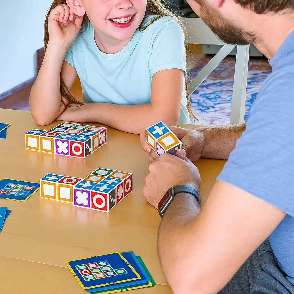 Block Puzzle 5-Piece Set With Cards