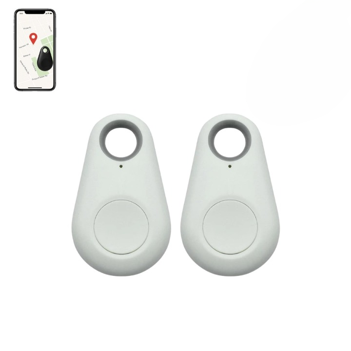 Bluetooth Tracker App Controlled Audible Alert 2-Piece Set
