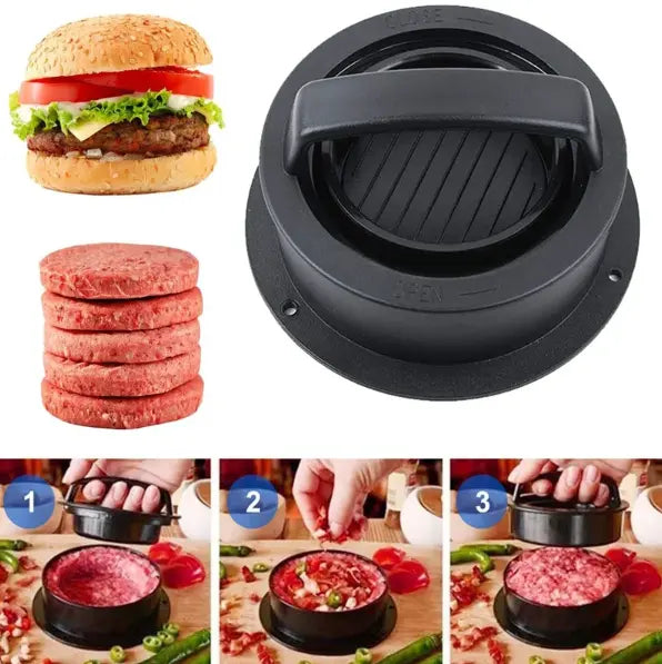 Burger Press Twist-Lock Lid 12 cm Diameter