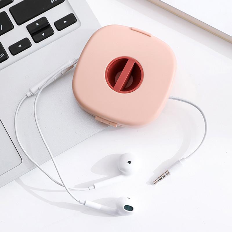 Cable Organizer Kink-Free Winding & Integrated Phone Stand