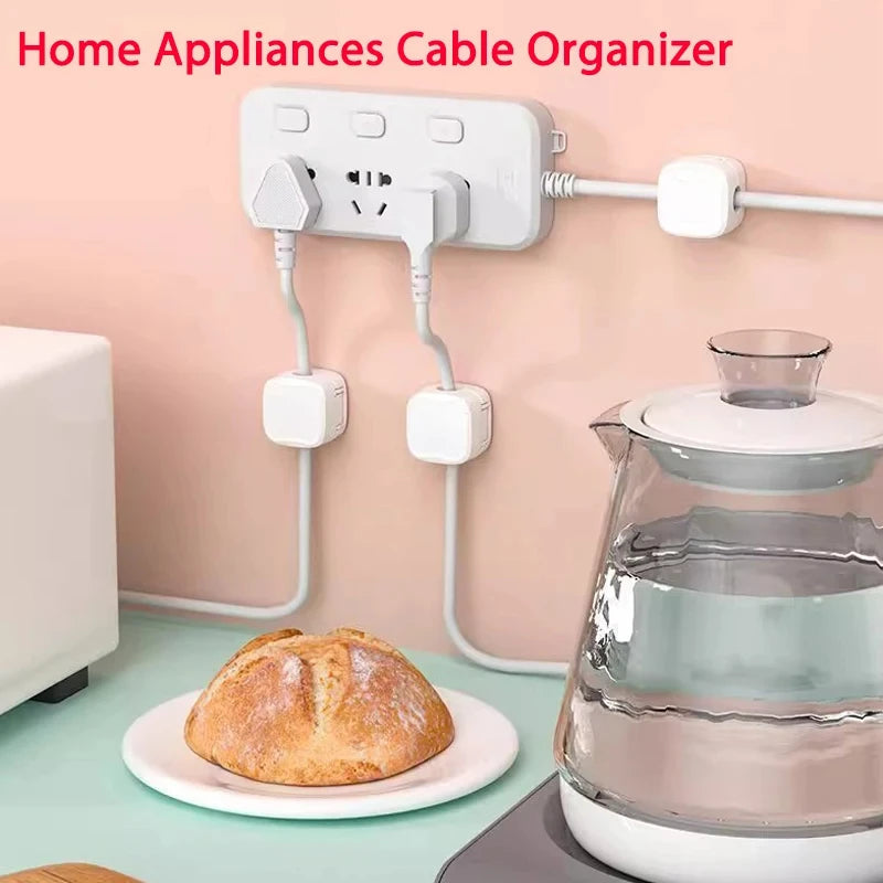 Cable Organizer Magnetic & Self-Adhesive Set of 12