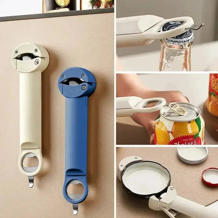 Can & Jar Opener Adjustable Ergonomic Magnetic Mount