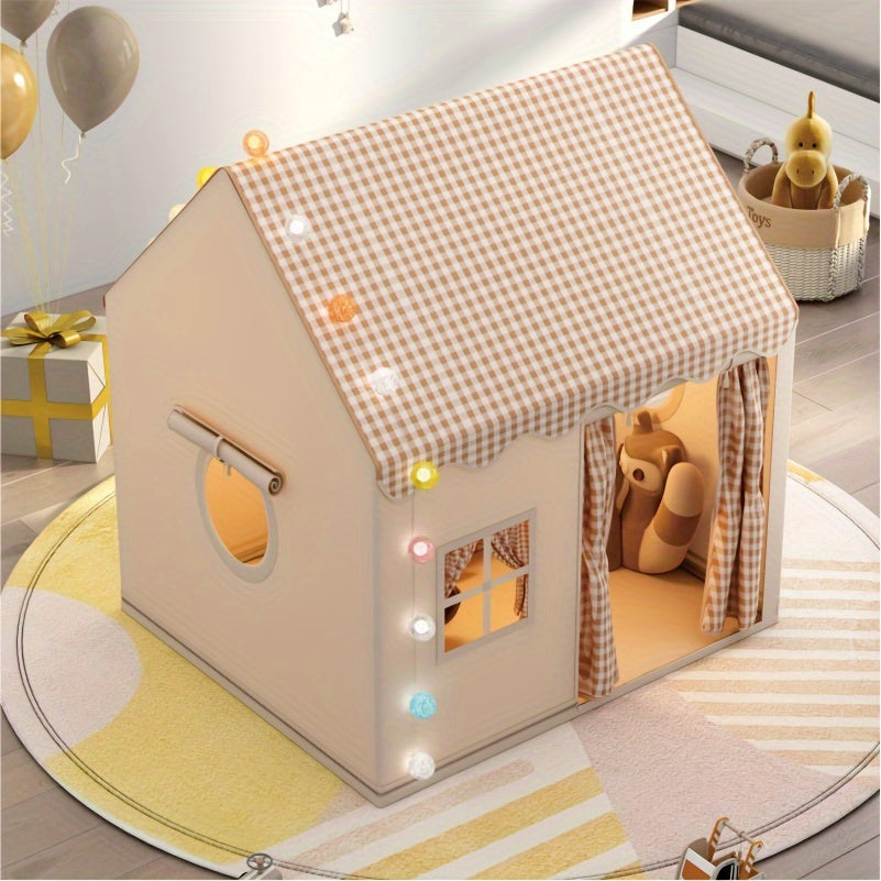 Children's Playhouse Integrated LED Lighting Sturdy Frame