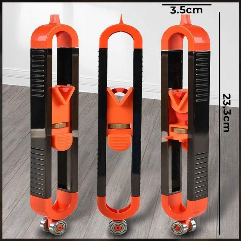 Contour Gauge Tool Locking Mechanism Double-Sided Metal & ABS
