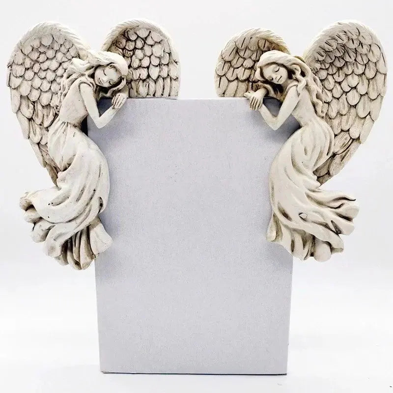 Corner Wall Decoration Angel Wings Resin Space-Saving