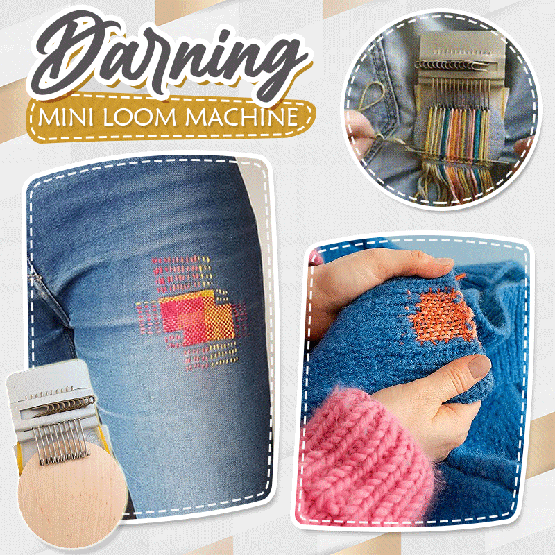 Darning Tool Handheld Wood & Metal